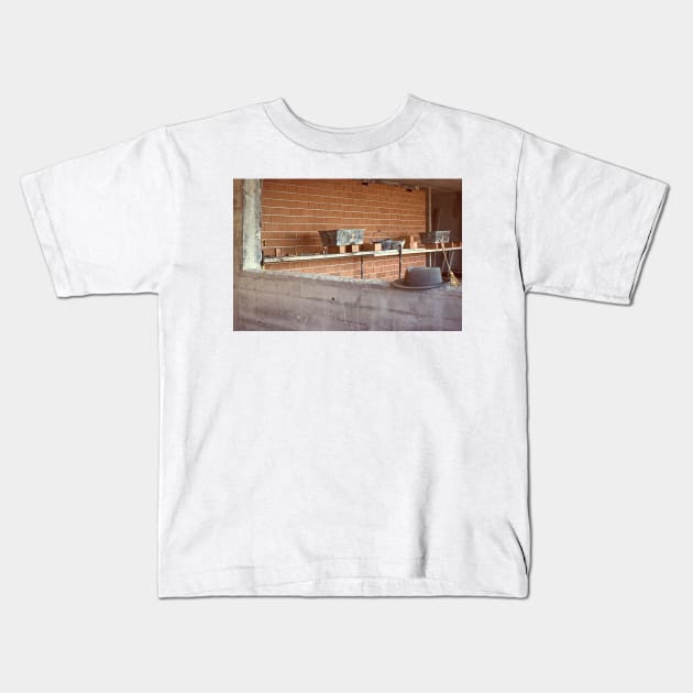 Clear Masonry Kids T-Shirt by robelf